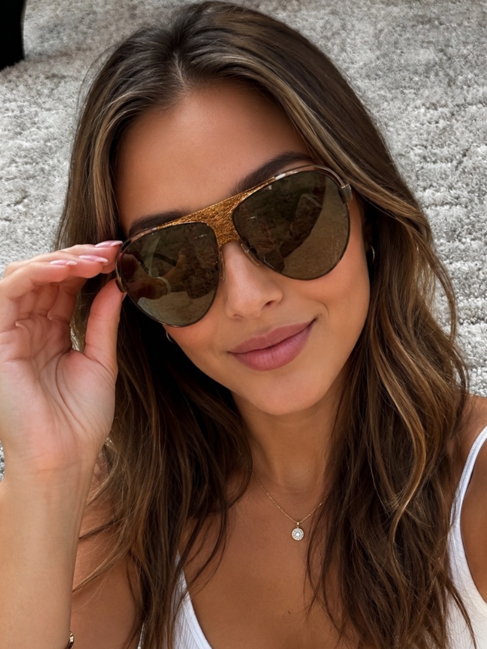 Dolce & Gabbana Aviator Sunglasses